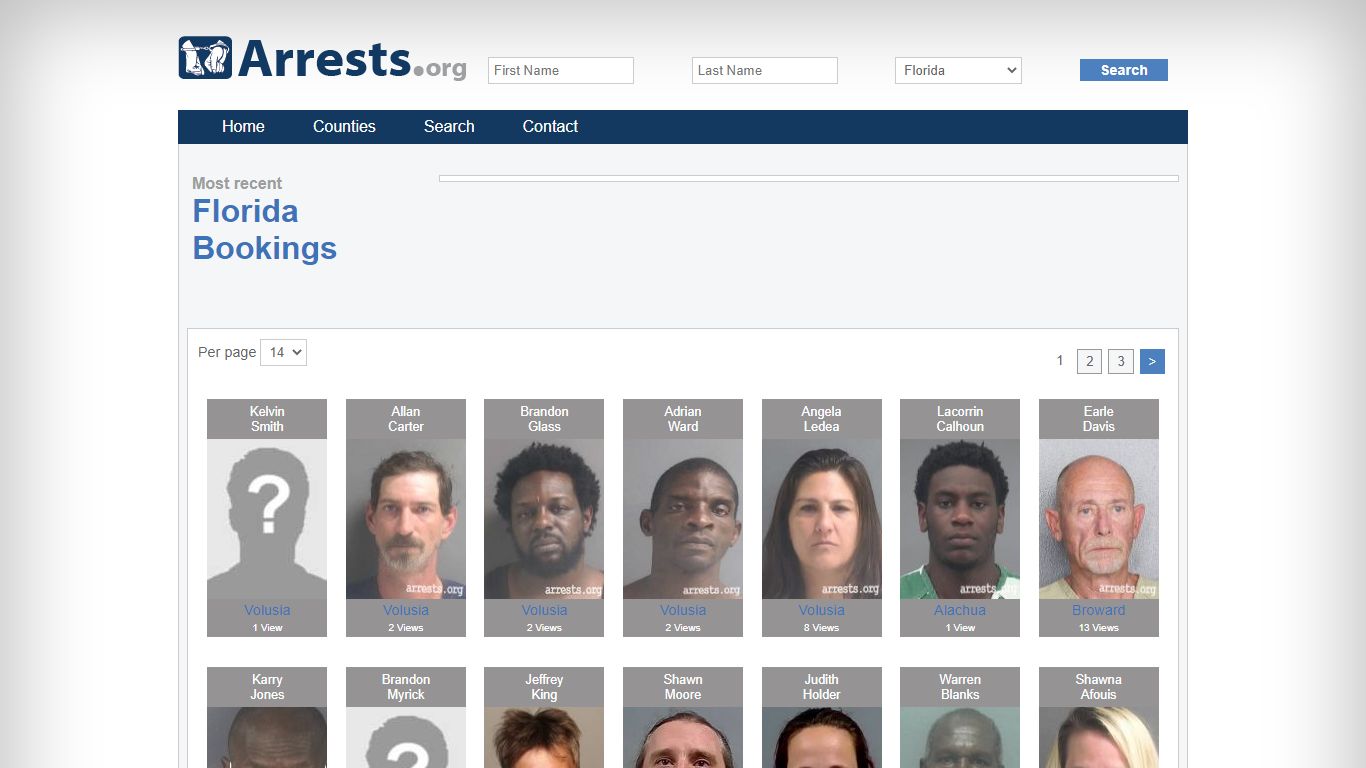 Florida Arrests and Inmate Search